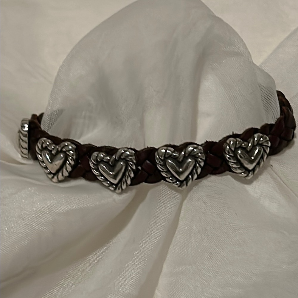 Silver Heart Charm Bracelet